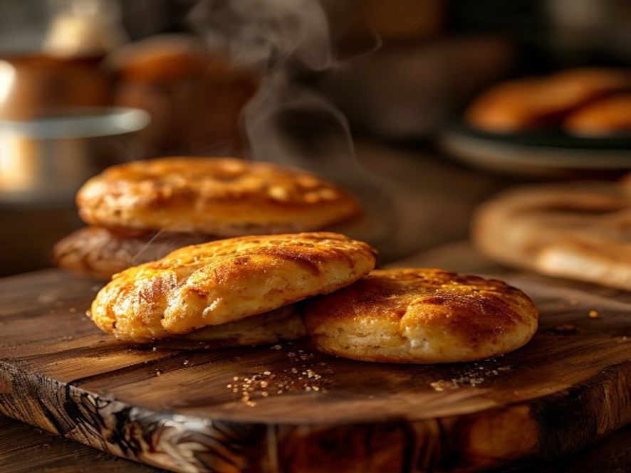 Soft arepas and flexible tortillas